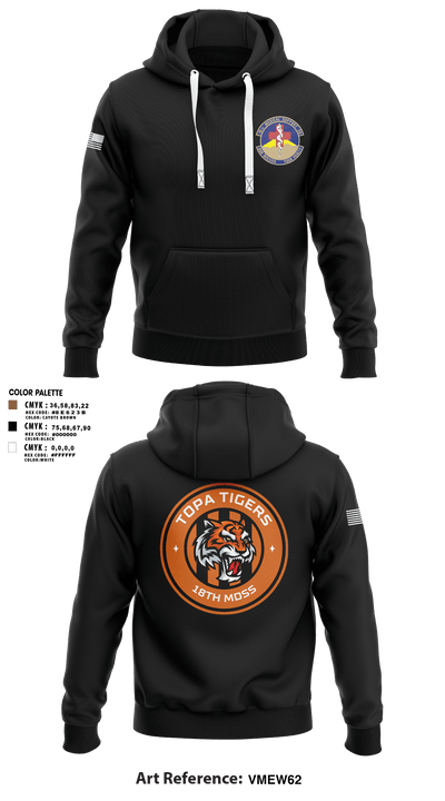 18 Medical Support Squadron 85119719 Hoodie - 6