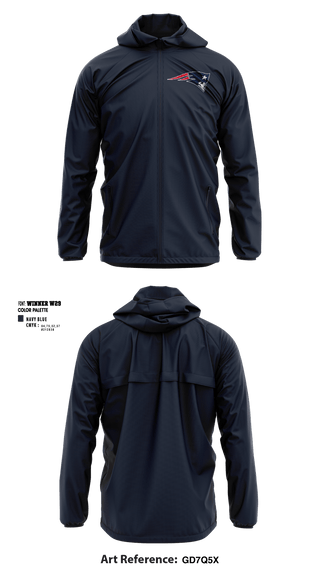 Windbreaker, Parkway South High School, Spirit Store, Teamtime, Team time, sublimation, custom sports apparel, team uniforms, spirit wear, spiritwear, sports uniforms, custom shirts, team store, custom team store, fundraiser sports, apparel fundraiser