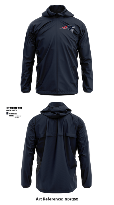 Parkway South High School 62974207 Windbreaker - 1