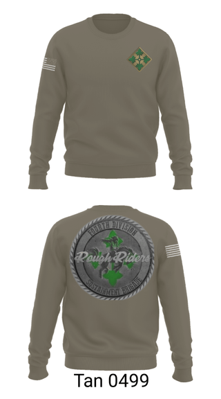 Crew Neck Sweatshirt, , Army, Teamtime, Team time, sublimation, custom sports apparel, team uniforms, spirit wear, spiritwear, sports uniforms, custom shirts, team store, custom team store, fundraiser sports, apparel fundraiser