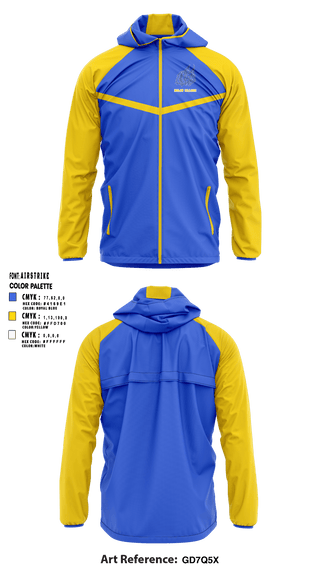 Windbreaker, Milan Village Elementary School, Spirit Store, Teamtime, Team time, sublimation, custom sports apparel, team uniforms, spirit wear, spiritwear, sports uniforms, custom shirts, team store, custom team store, fundraiser sports, apparel fundraiser