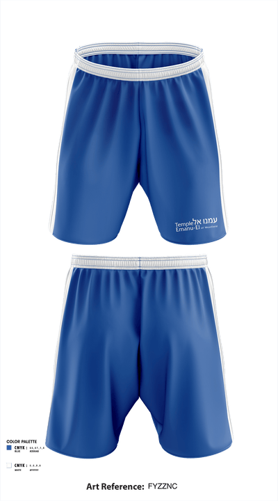 Temple Emanu-El Early Childhood Education Program 34410085 Athletic Shorts With Pockets - 1