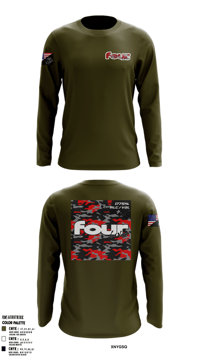 Det 4 Loko 48487722 Long Sleeve Performance Shirt - 2