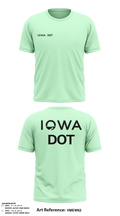 Iowa DOT 52653501 Short Sleeve Performance Shirt - 2