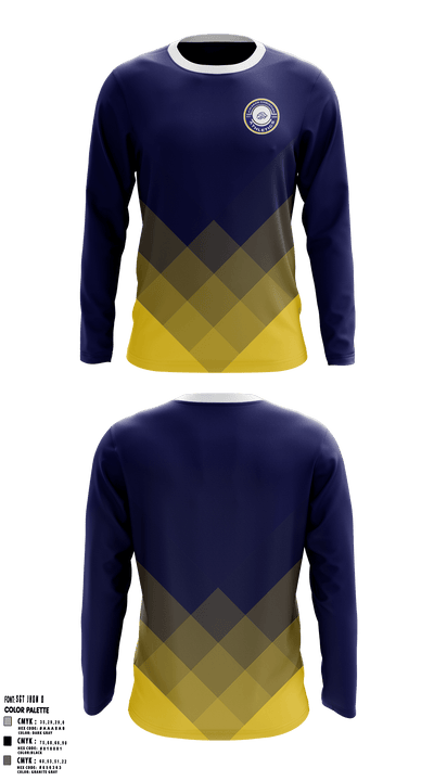 Awaken Christian Academy 31075920 Long Sleeve Performance Shirt - 1