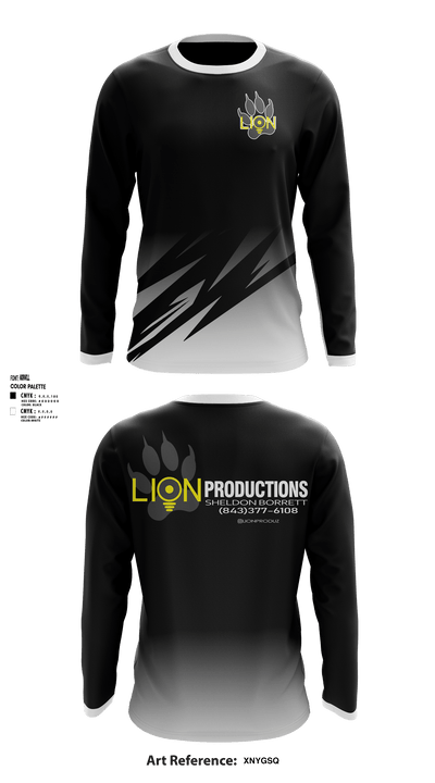 LION PRODUCTIONSLION PRODUCTIONS 6740566 Long Sleeve Performance Shirt - 1