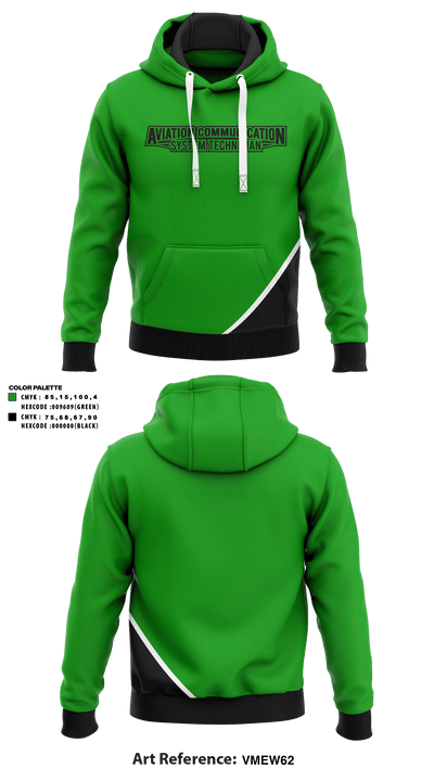 Aviation Communication System Technician 10738573 Hoodie - 1