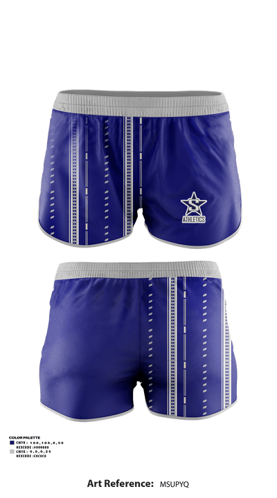 Soldotna High School Softball 81044932 Track Shorts - 1