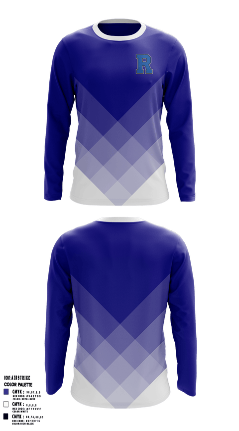 Long Sleeve Performance Shirt, Rochester High School, Spirit Store, Teamtime, Team time, sublimation, custom sports apparel, team uniforms, spirit wear, spiritwear, sports uniforms, custom shirts, team store, custom team store, fundraiser sports, apparel fundraiser