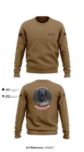 49th A co 1st Platoon REAPERS 78641109 Crew Neck Sweatshirt - 1