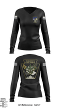Narcotics Task Force 49411271 Women's Long Sleeve V-neck Shirt - 49