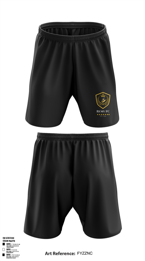 Athletic Shorts With Pockets, Remy Fc, , Teamtime, Team time, sublimation, custom sports apparel, team uniforms, spirit wear, spiritwear, sports uniforms, custom shirts, team store, custom team store, fundraiser sports, apparel fundraiser