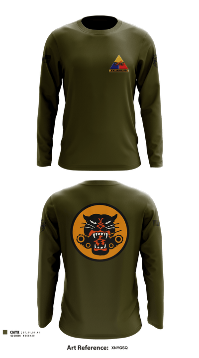 WW2ARMOR.ORG 18634919 Long Sleeve Performance Shirt - 2