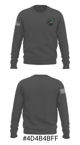 Crew Neck Sweatshirt, Prairie View High School Volleyball, Women's Volleyball, Teamtime, Team time, sublimation, custom sports apparel, team uniforms, spirit wear, spiritwear, sports uniforms, custom shirts, team store, custom team store, fundraiser sports, apparel fundraiser