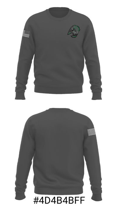 Prairie View High School Volleyball 69572607 Crew Neck Sweatshirt - 12