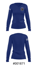 Youngstown ARS Composite Squadron 61852104 Women's Long Sleeve V-neck Shirt - 37