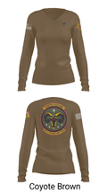 Towson Composite Squadron 17976164 Women's Long Sleeve V-neck Shirt - 38