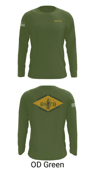 Resource Management Training Battalion 37478088 Long Sleeve Performance Shirt - 16
