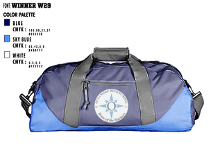 Duffle Bag, Oceanside High School Basketball, Men's Basketball, Teamtime, Team time, sublimation, custom sports apparel, team uniforms, spirit wear, spiritwear, sports uniforms, custom shirts, team store, custom team store, fundraiser sports, apparel fundraiser