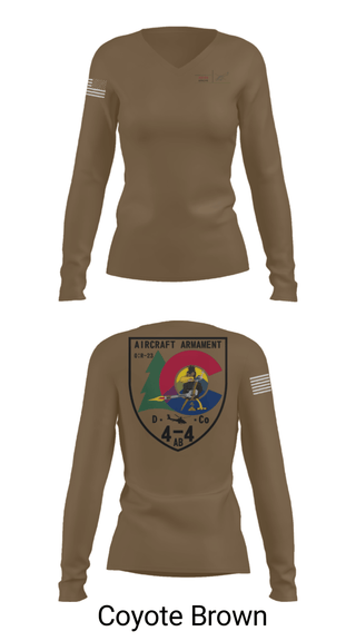 Women's Long Sleeve Vneck Shirt, , Army, Teamtime, Team time, sublimation, custom sports apparel, team uniforms, spirit wear, spiritwear, sports uniforms, custom shirts, team store, custom team store, fundraiser sports, apparel fundraiser