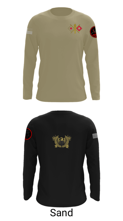142 FA BDE Warrants 90151775 Long Sleeve Performance Shirt - 18