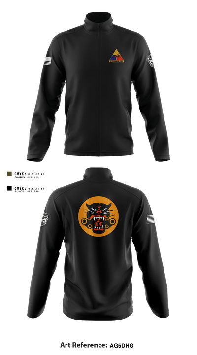 WW2ARMOR.ORG 18634919 Fleece Jacket - 1