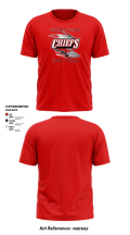 Copperas Chiefs 93621258 Short Sleeve Performance Shirt - 25