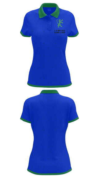 Women's Short Sleeve Performance Polo, J H Rose High School Cheer, Cheer, Teamtime, Team time, sublimation, custom sports apparel, team uniforms, spirit wear, spiritwear, sports uniforms, custom shirts, team store, custom team store, fundraiser sports, apparel fundraiser