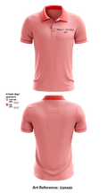 Mazie’s Boutique, LLC 53231046 Short Sleeve Performance Polo - 1