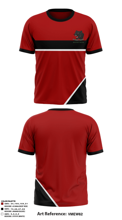 Forest Park Middle School 8551443 Short Sleeve Performance Shirt - 1