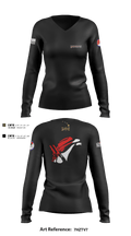 2-6 Cav Alpha troop Renegades 57667590 Women's Long Sleeve V-neck Shirt - 7