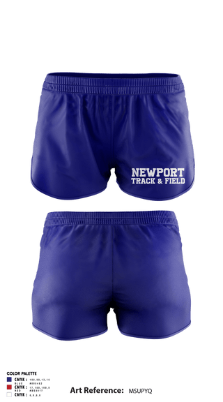 Track Shorts, Newport High School Track & Field, Track & Field, Teamtime, Team time, sublimation, custom sports apparel, team uniforms, spirit wear, spiritwear, sports uniforms, custom shirts, team store, custom team store, fundraiser sports, apparel fundraiser