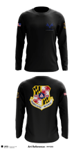 Towson Composite Squadron 17976164 Long Sleeve Performance Shirt - 1