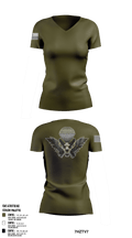 HHC Mortars, 2-505 PIR 68912099 Women's Short Sleeve V-neck Shirt - 31