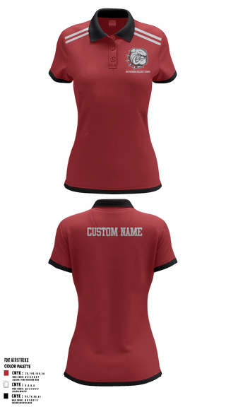 Women's Short Sleeve Performance Polo, Mcpherson College, Spirit Store, Teamtime, Team time, sublimation, custom sports apparel, team uniforms, spirit wear, spiritwear, sports uniforms, custom shirts, team store, custom team store, fundraiser sports, apparel fundraiser