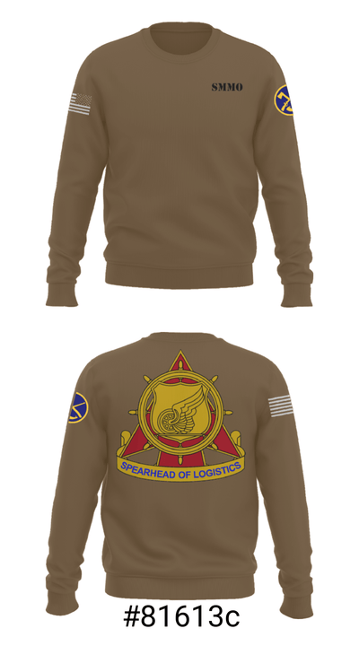 WVARNG Surface Maintenance Management Office 36945793 Crew Neck Sweatshirt - 7