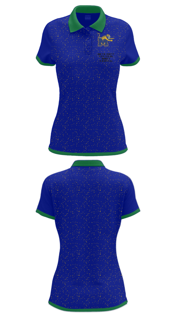 Women's Short Sleeve Performance Polo, Martin County High School Women's Basketball, Women's Basketball, Teamtime, Team time, sublimation, custom sports apparel, team uniforms, spirit wear, spiritwear, sports uniforms, custom shirts, team store, custom team store, fundraiser sports, apparel fundraiser