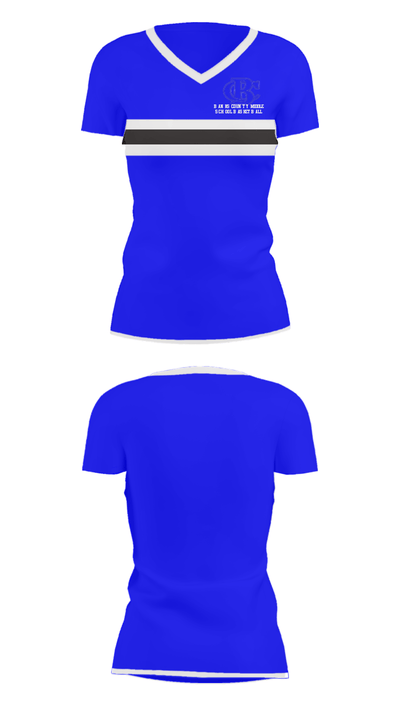 Banks County Middle School Basketball 1508113 Women's Short Sleeve V-neck Shirt - 30