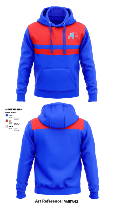 Austin-East Magnet High School Volleyball 94473569 Hoodie - 1