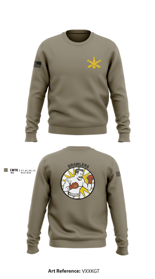 Crew Neck Sweatshirt, , Army, Teamtime, Team time, sublimation, custom sports apparel, team uniforms, spirit wear, spiritwear, sports uniforms, custom shirts, team store, custom team store, fundraiser sports, apparel fundraiser