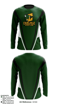 Carlisle High School Wrestling 5191050 Long Sleeve Performance Shirt - 2