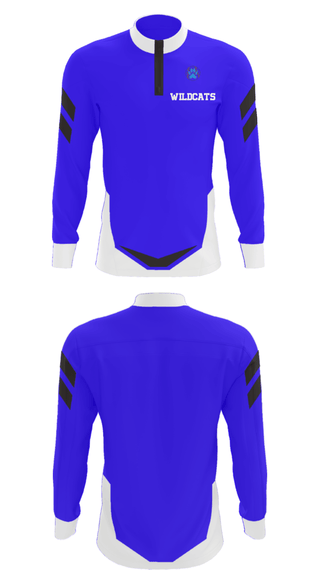 Quarter Zip Jacket, Wildcats, Baseball, Teamtime, Team time, sublimation, custom sports apparel, team uniforms, spirit wear, spiritwear, sports uniforms, custom shirts, team store, custom team store, fundraiser sports, apparel fundraiser