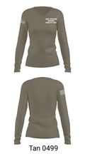 ARMY AVIATION SUPPORT FACILITY (DC) 66213593 Women's Long Sleeve V-neck Shirt - 39