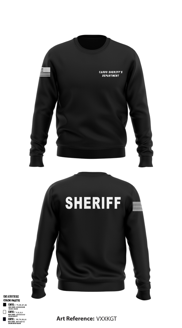 Crew Neck Sweatshirt, Caddo Sheriff’s DepartmentSheriff, Police, Teamtime, Team time, sublimation, custom sports apparel, team uniforms, spirit wear, spiritwear, sports uniforms, custom shirts, team store, custom team store, fundraiser sports, apparel fundraiser