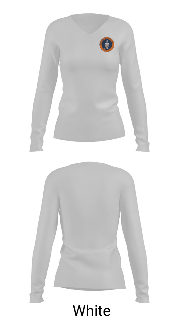 Women's Long Sleeve Vneck Shirt, Christchurch School Basketball, Women's Basketball, Teamtime, Team time, sublimation, custom sports apparel, team uniforms, spirit wear, spiritwear, sports uniforms, custom shirts, team store, custom team store, fundraiser sports, apparel fundraiser