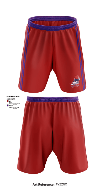 Jenkintown High School field hockey 68132520 Athletic Shorts With Pockets - 1