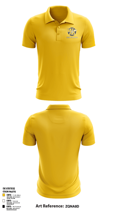 Watkins Memorial High School Golf 65050201 Short Sleeve Performance Polo - 6