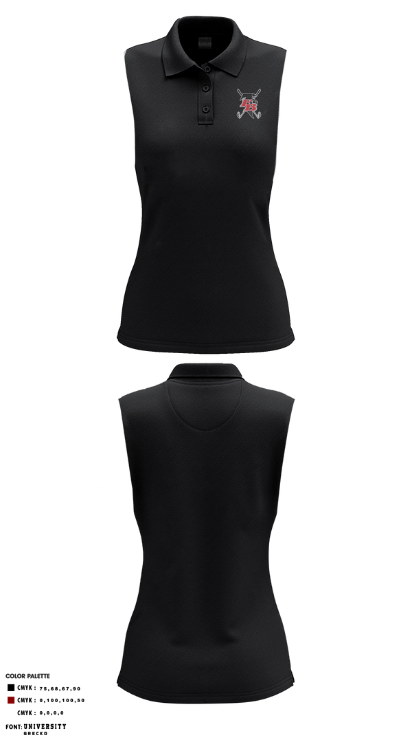 Women's Short Sleeve Performance Polo, Flowery Branch Golf, Golf, Teamtime, Team time, sublimation, custom sports apparel, team uniforms, spirit wear, spiritwear, sports uniforms, custom shirts, team store, custom team store, fundraiser sports, apparel fundraiser