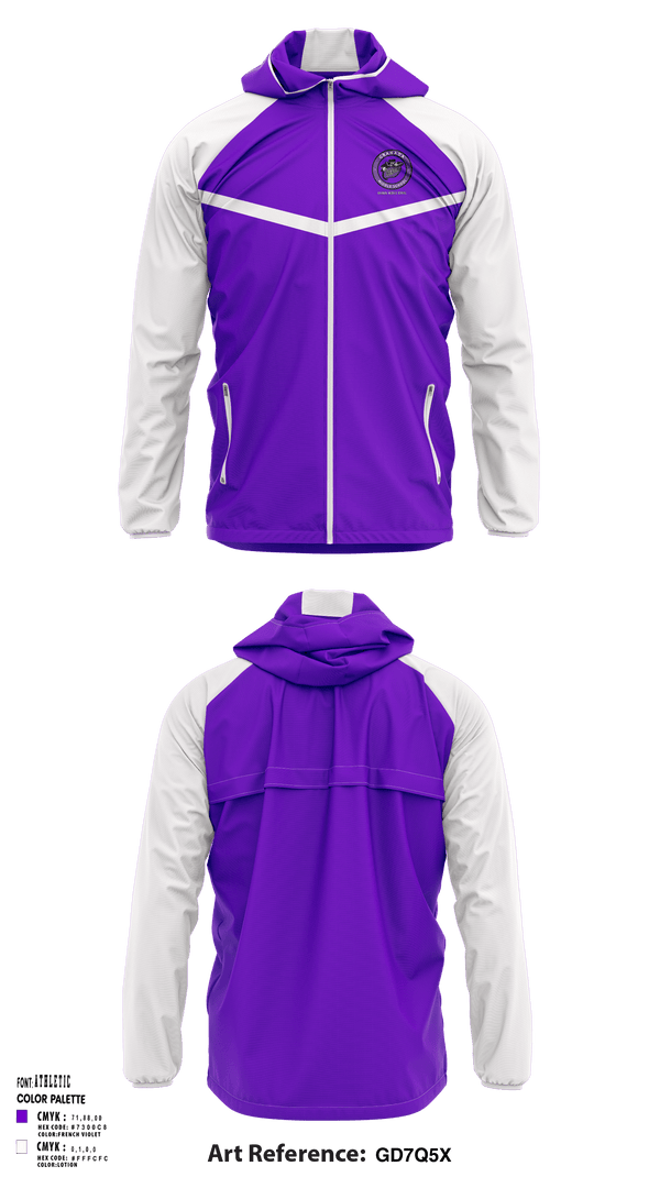 Windbreaker, Granada Middle School, Spirit Store, Teamtime, Team time, sublimation, custom sports apparel, team uniforms, spirit wear, spiritwear, sports uniforms, custom shirts, team store, custom team store, fundraiser sports, apparel fundraiser