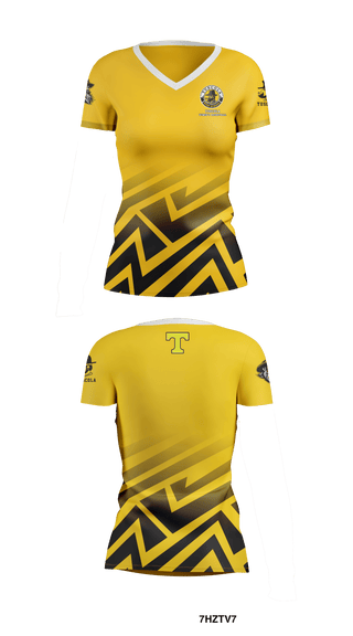 Women's Short Sleeve Vneck Shirt, Tuscola High School Basketball, Women's Basketball, Teamtime, Team time, sublimation, custom sports apparel, team uniforms, spirit wear, spiritwear, sports uniforms, custom shirts, team store, custom team store, fundraiser sports, apparel fundraiser